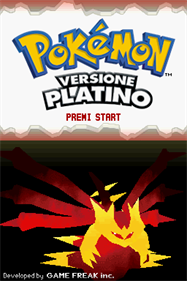 Pokémon Platinum Version - Screenshot - Game Title Image