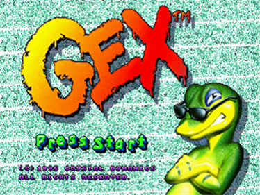 Gex - Screenshot - Game Title Image