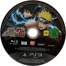 Naruto Shippuden: Ultimate Ninja Storm 2 - Disc Image