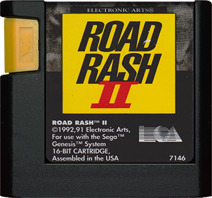 Road Rash II - Cart - Front Image