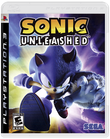 Sonic Unleashed - Box - Front - Reconstructed