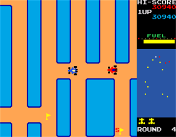 New Rally-X - Screenshot - Gameplay Image