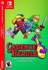 Cadence of Hyrule: Crypt of the NecroDancer Featuring The Legend of Zelda - Fanart - Box - Front Image