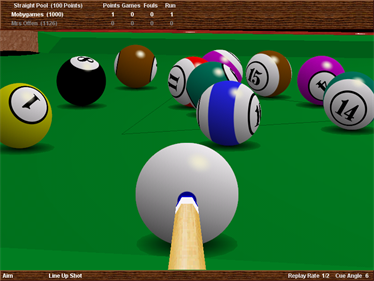 Virtual Pool Hall - Screenshot - Gameplay Image