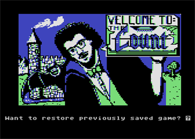 Scott Adams' Graphic Adventure #5: The Count  - Screenshot - Game Title Image