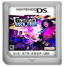 Guitar Rock Tour - Fanart - Cart - Front Image