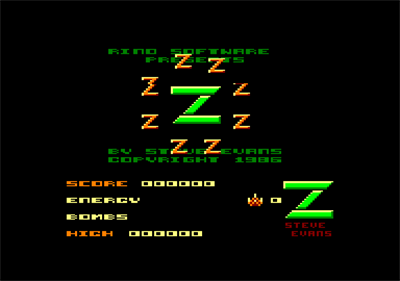 'Z' - Screenshot - Game Title Image