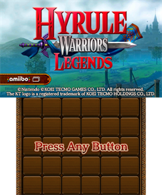 Hyrule Warriors Legends - Screenshot - Game Title Image