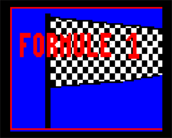 Formule 1 - Screenshot - Game Title Image
