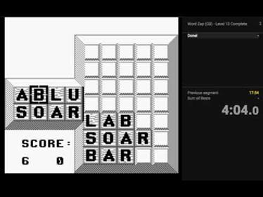 Word Zap - Screenshot - Gameplay Image