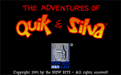 The Adventures of Quik & Silva - Screenshot - Game Title Image