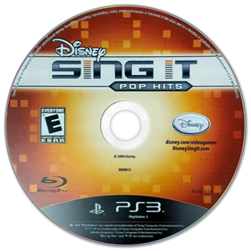 Disney Sing It: Pop Hits - Disc Image