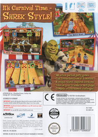 Shrek's Carnival Craze: Party Games - Box - Back Image