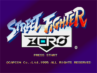 Street Fighter Alpha: Warriors' Dreams - Screenshot - Game Title Image