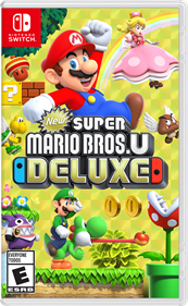 New Super Mario Bros. U Deluxe - Box - Front - Reconstructed Image