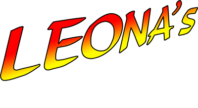 Leona's Tricky Adventures - Clear Logo Image