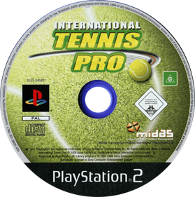 International Tennis Pro - Disc Image