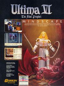 Ultima VI: The False Prophet - Advertisement Flyer - Front Image