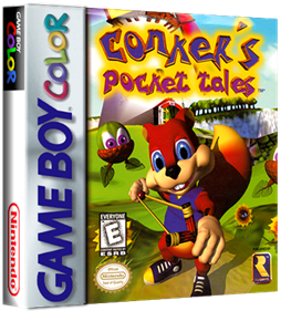 Conker's Pocket Tales - Box - 3D Image