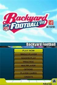 Backyard Football '09 - Screenshot - Game Title Image