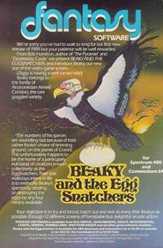 Beaky and the Egg Snatchers - Advertisement Flyer - Front Image