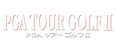 PGA Tour Golf II - Clear Logo Image