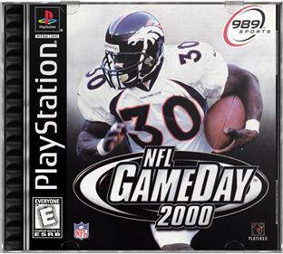 NFL GameDay 2000 - Box - Front - Reconstructed Image