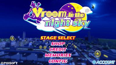 Vroom in the Night Sky - Screenshot - Game Title Image