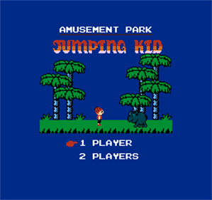 Amusement Park: Jumping Kid - Screenshot - Game Title Image