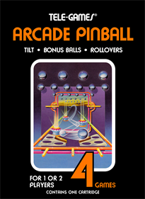 Video Pinball - Box - Front Image