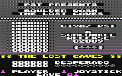 The Lost Caves - Screenshot - Game Title Image