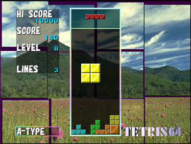 Tetris 64 - Screenshot - Gameplay Image
