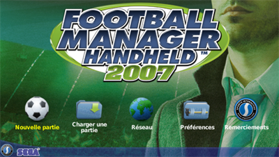 Football Manager Handheld 2007 - Screenshot - Game Title Image