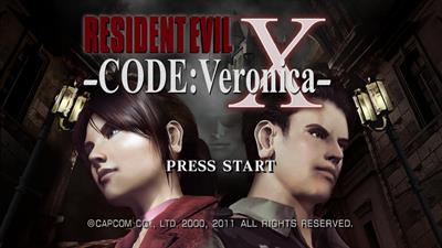 Resident Evil: Code: Veronica X HD - Screenshot - Game Title Image