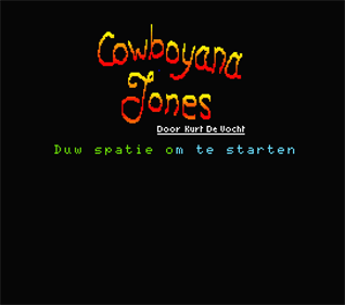 Cowboyana Jones - Screenshot - Game Title Image