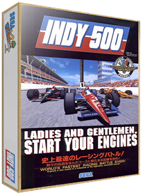 INDY 500 Deluxe - Box - 3D Image
