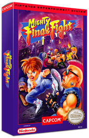 Mighty Final Fight - Box - 3D Image