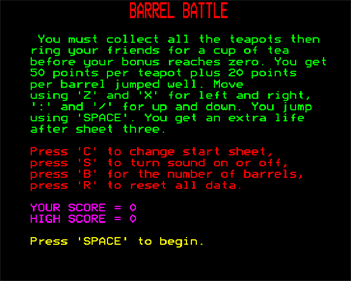 Barrel Battle - Screenshot - Gameplay Image