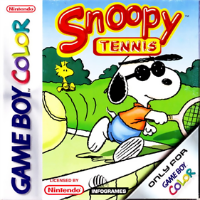 Snoopy Tennis - Box - Front Image