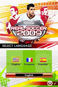 Real Soccer 2009 - Screenshot - Game Title Image