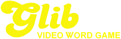 Glib: Video Word Game - Clear Logo Image