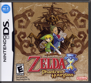 The Legend of Zelda: Phantom Hourglass - Box - Front - Reconstructed Image