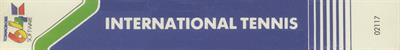 International Tennis (CBM) - Banner Image