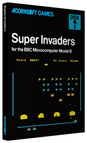 Super Invaders - Box - 3D Image