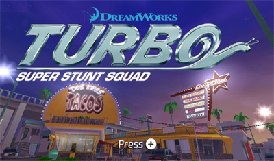 Turbo: Super Stunt Squad - Screenshot - Game Title Image