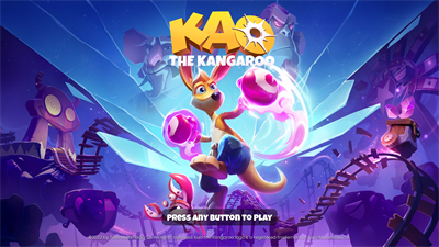 Kao the Kangaroo (2022) - Screenshot - Game Title Image