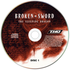 Broken Sword: The Sleeping Dragon - Clear Logo Image