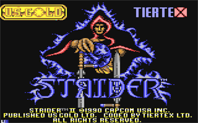 Strider II - Screenshot - Game Title Image