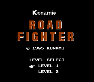 Road Fighter - Screenshot - Game Title Image