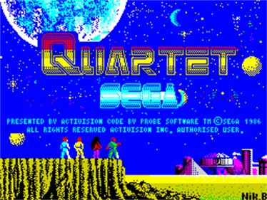 Quartet - Screenshot - Game Title Image